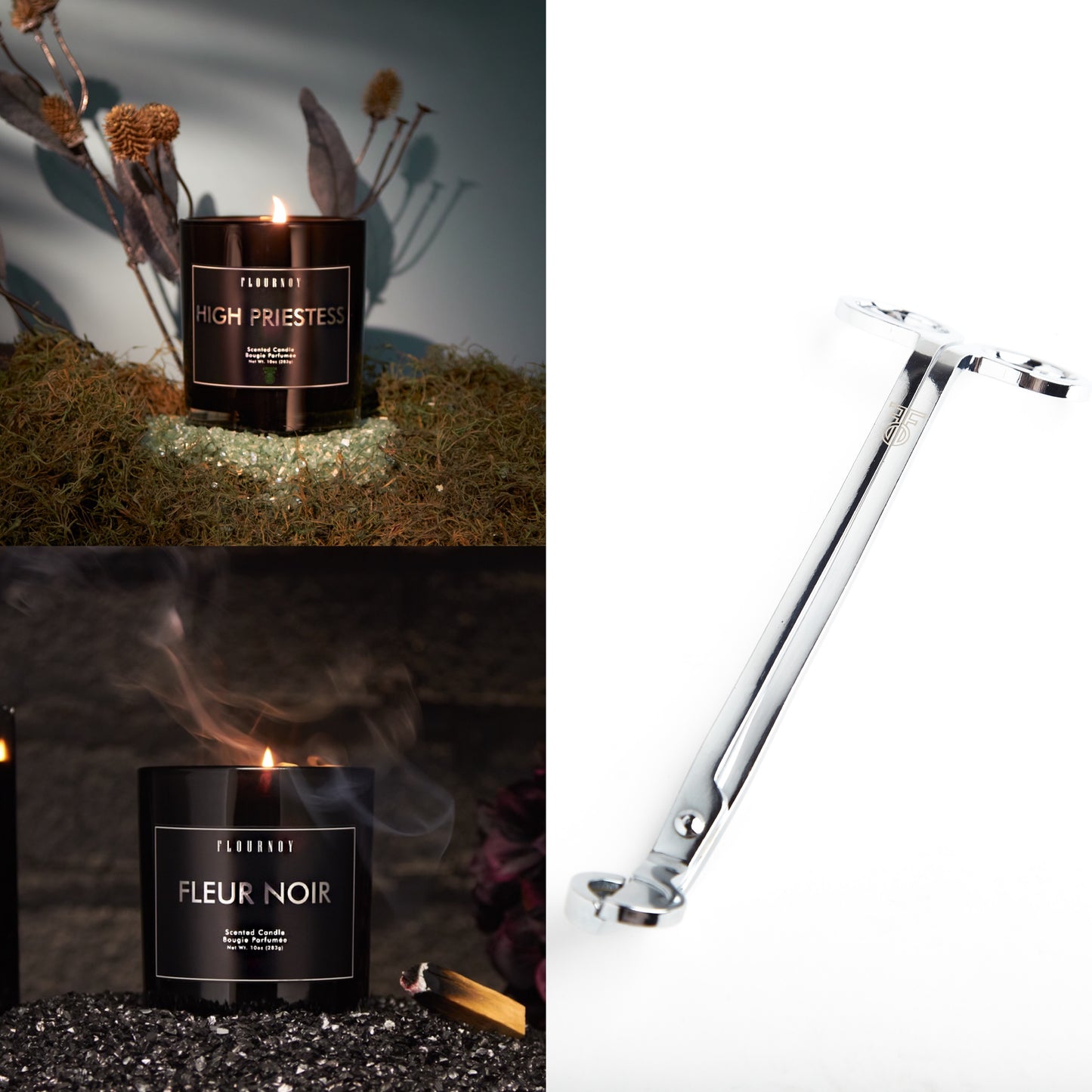 Duo Candle + Wick Trimmer Bundle