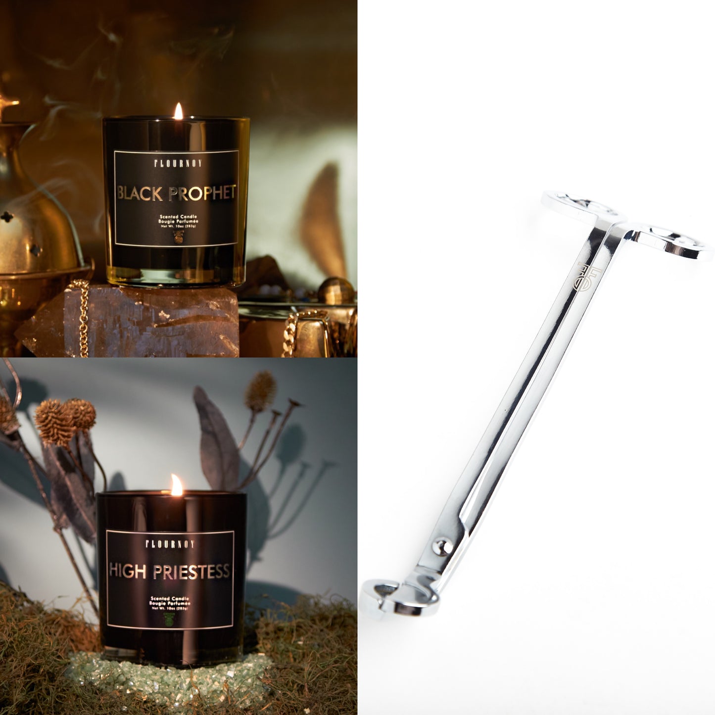 Duo Candle + Wick Trimmer Bundle