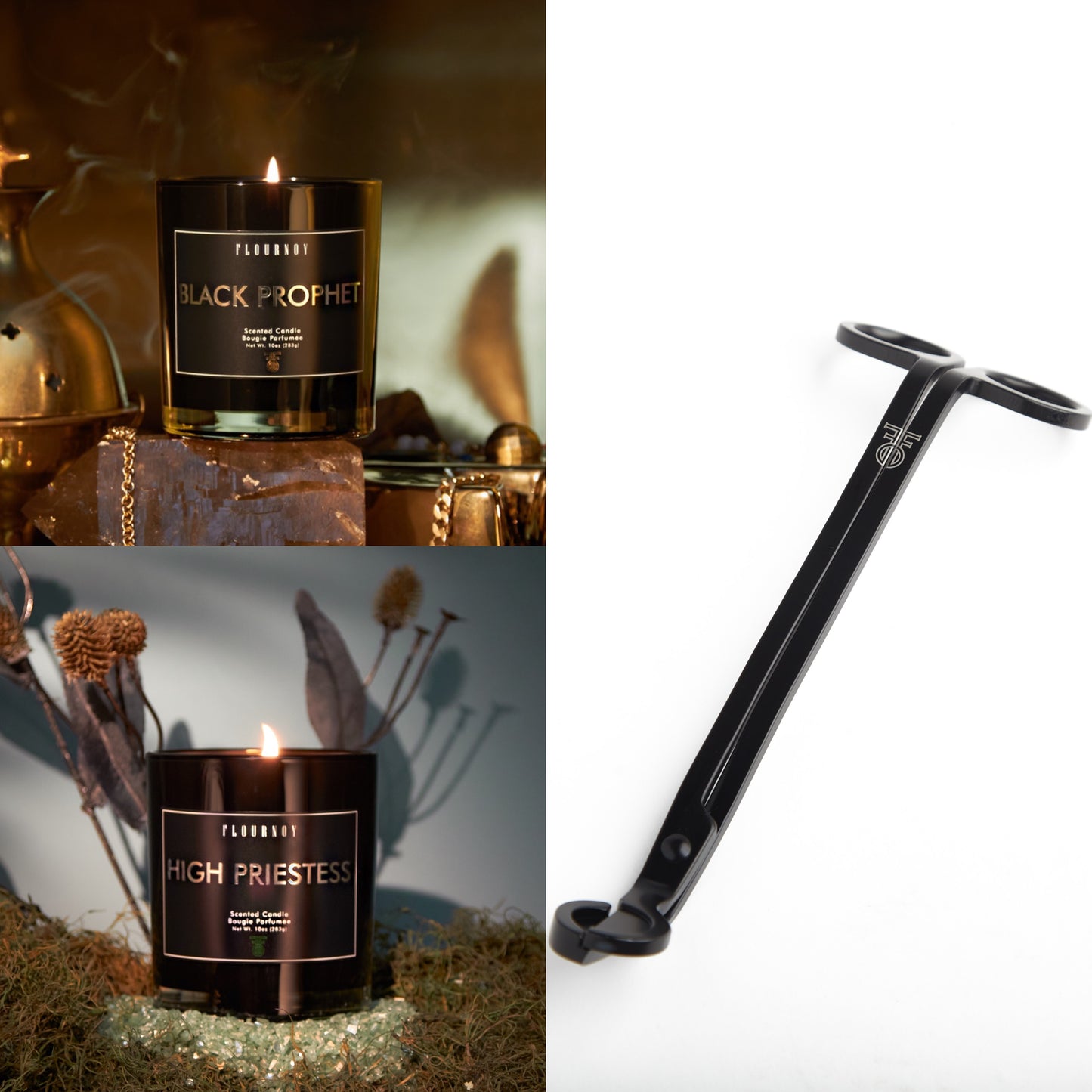 Duo Candle + Wick Trimmer Bundle
