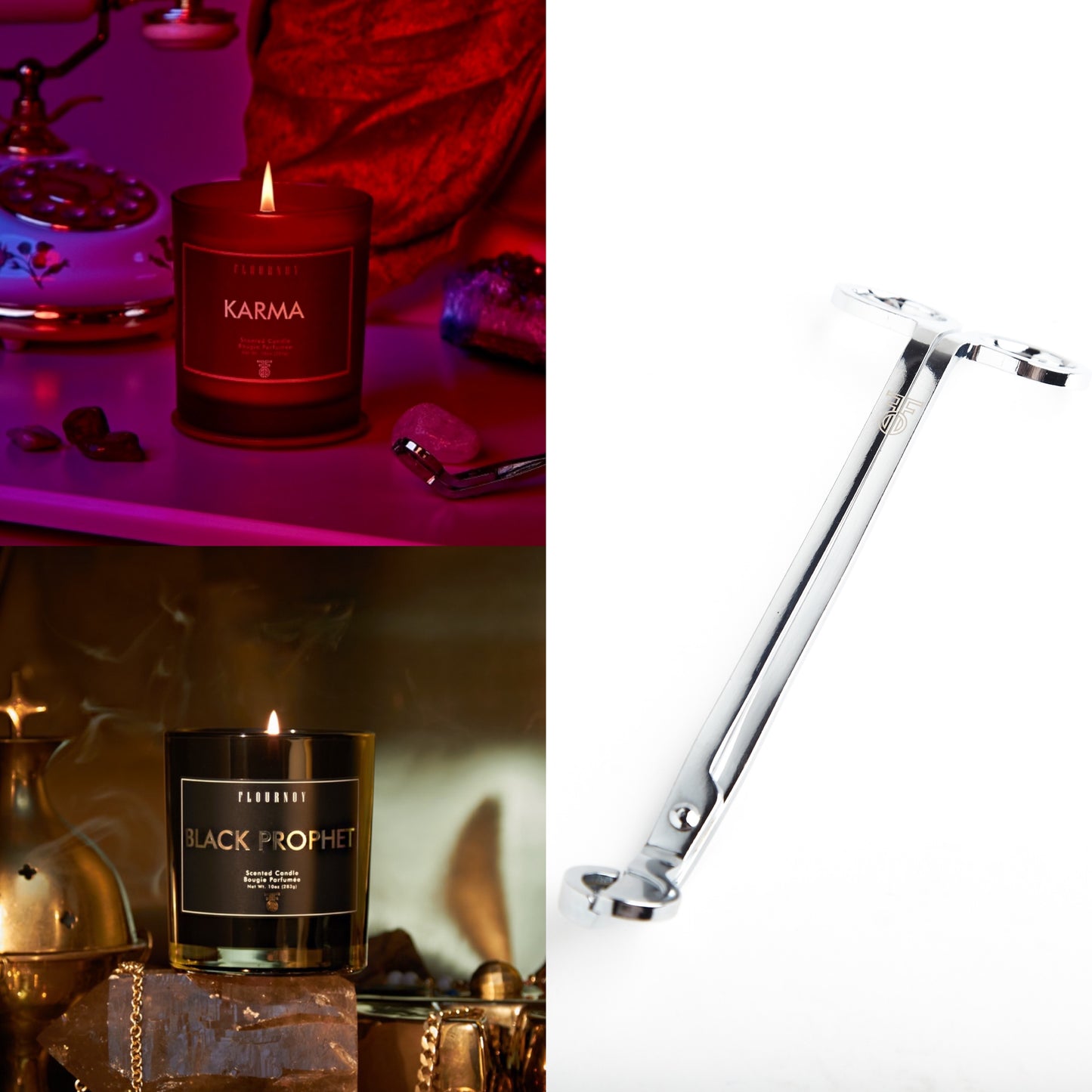 Duo Candle + Wick Trimmer Bundle