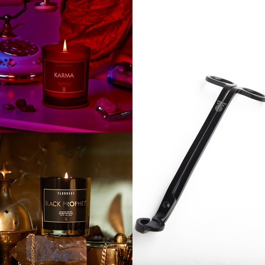 Duo Candle + Wick Trimmer Bundle